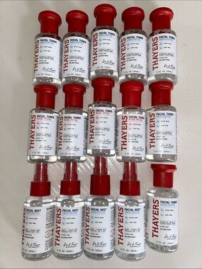 15x Thayers Witch Hazel Skincare Set - Travel Size Toner & Mist
